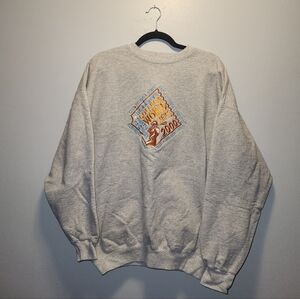 2000s College World Series Baseball Grey Crewneck | XLarge